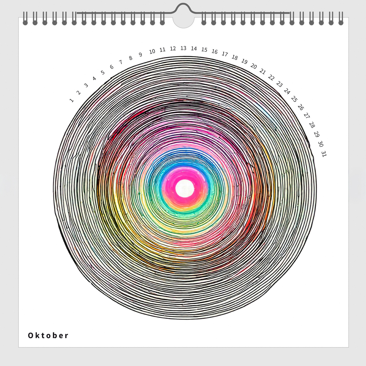 Edition ZEN Kalender Bunte Farben Motiv 11