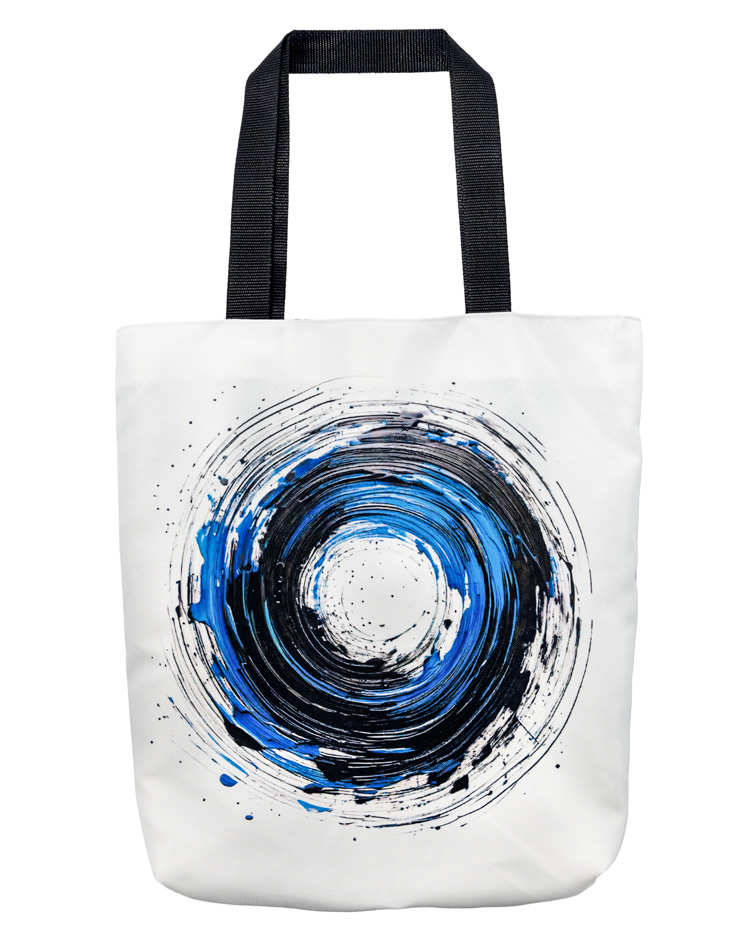Künstler-Tasche von Edition ZEN mit Ensō-Motiv