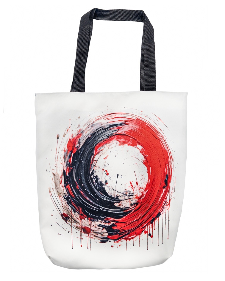 Ensō Tasche von Edition ZEN mit Kunstmotiv – Motivbeispiel 5