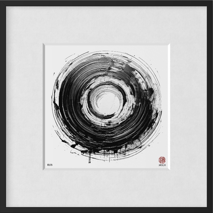 Ensō B005 – Zyklus der Elemente, Werkansicht