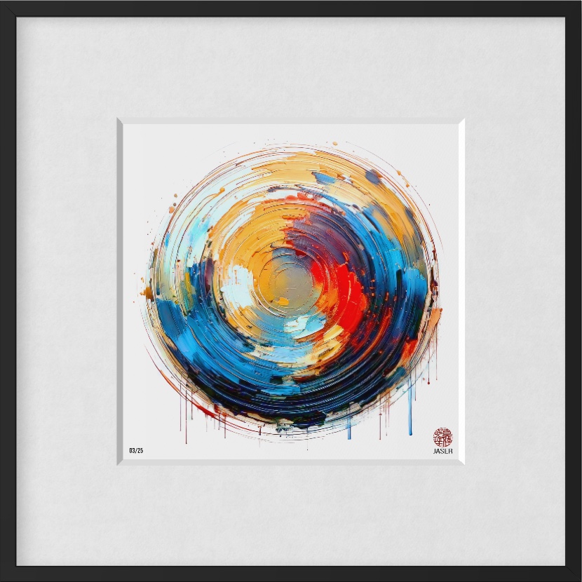 Edition ZEN Ensō #C003 – Geerdete Vision