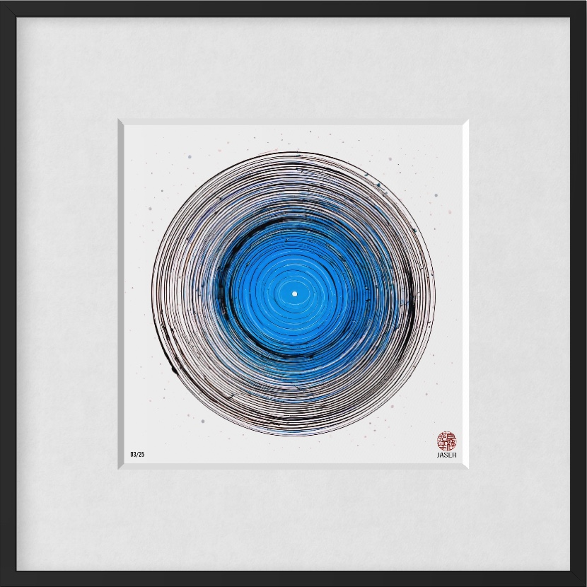 Edition ZEN Ensō #C004 – Stille im Blau