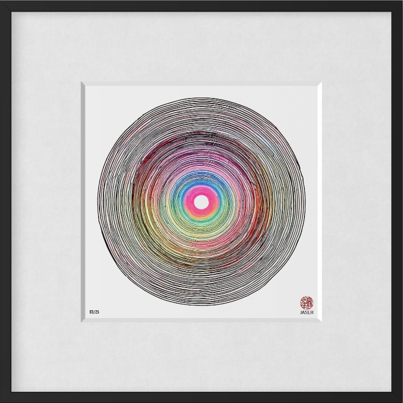 Edition ZEN Ensō #C005 – Innerer Regenbogen