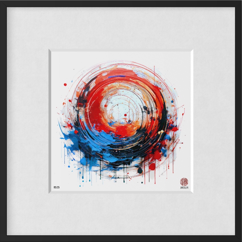 Edition ZEN Ensō #C009 – Explosion der Klarheit