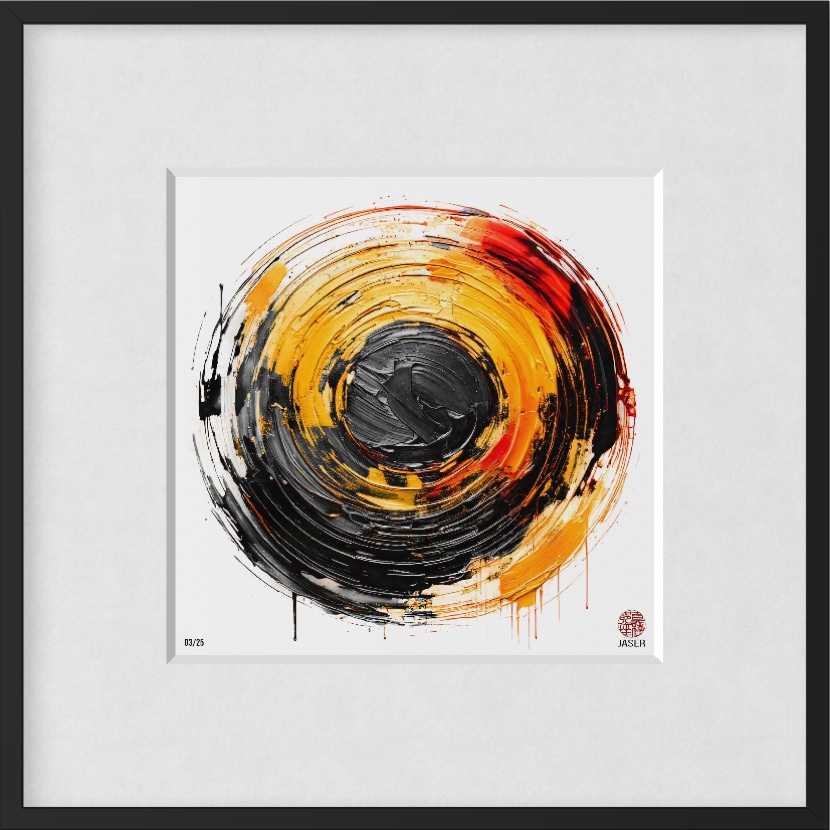 Edition ZEN Ensō #C020 – Kern der Präsenz