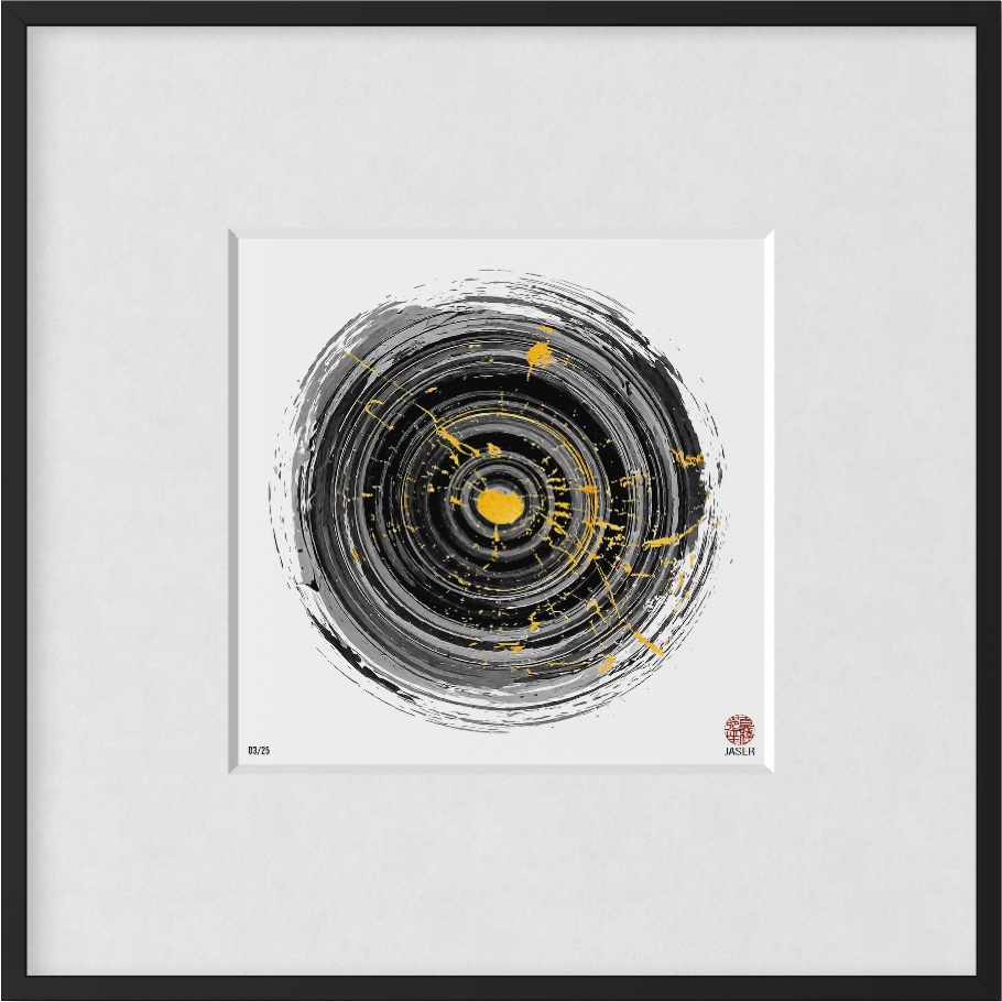 Edition ZEN Ensō #G018 – Treffer der Stille
