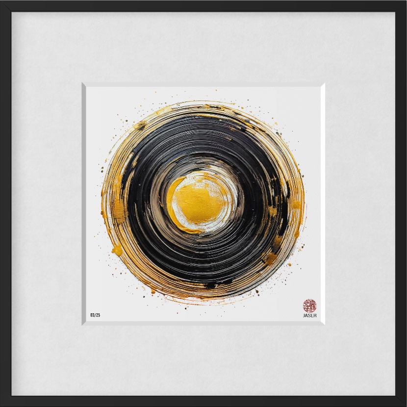 Edition ZEN Ensō #G028 – Anker der Mitte