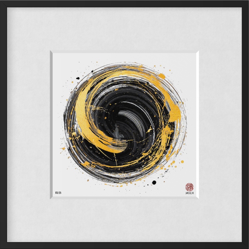 Edition ZEN Ensō #G033 – Halbmond der Bewegung